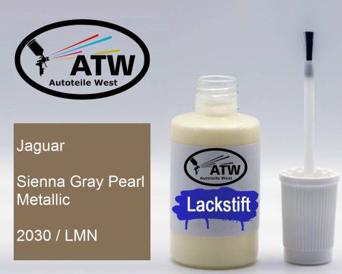 Jaguar, Sienna Gray Pearl Metallic, 2030 / LMN: 20ml Lackstift, von ATW Autoteile West.